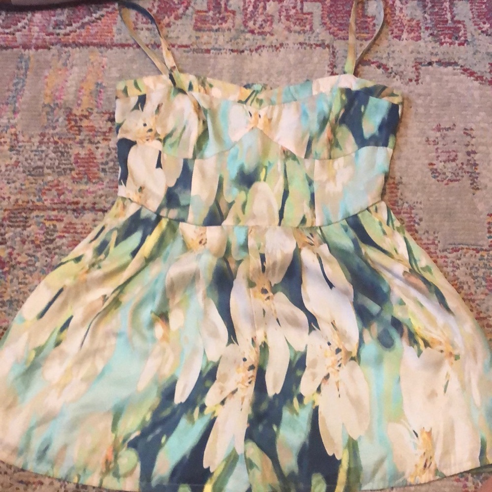 Bb Dakota lily flower silk romper